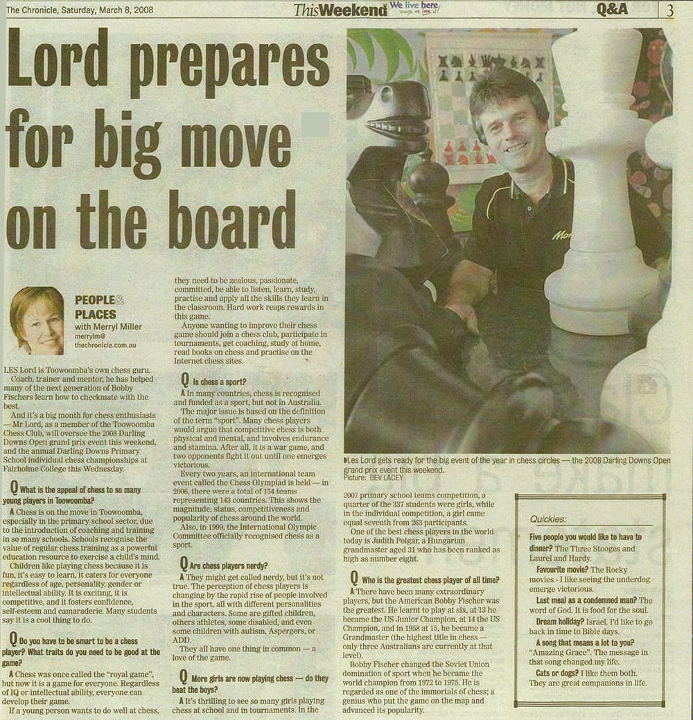 News Article - The Chronicle